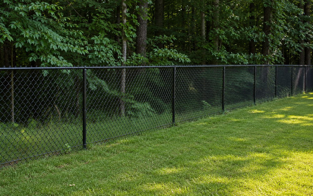 Chain link fence built in North Atlanta